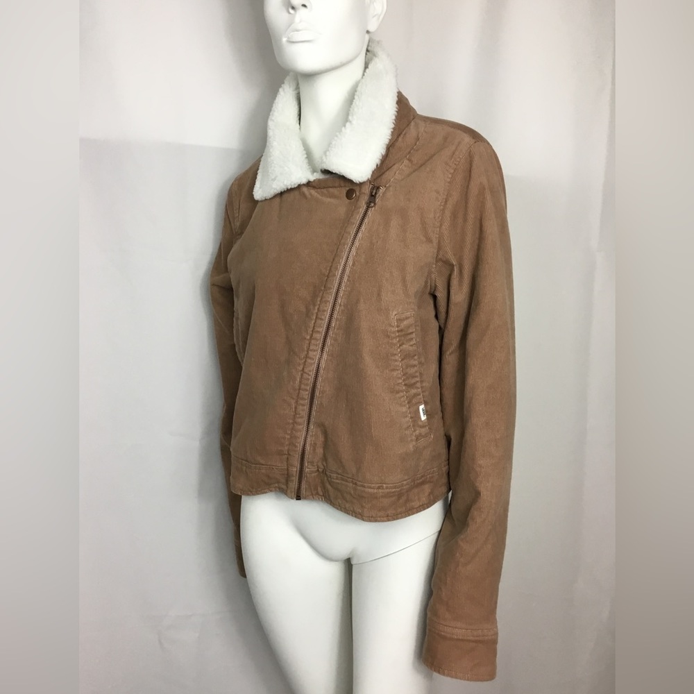 Vans Corduroy Jacket Fully Lined Vans Cropped Warm Jacket Women Size XL